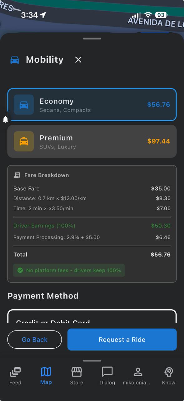 Mobility screenshot