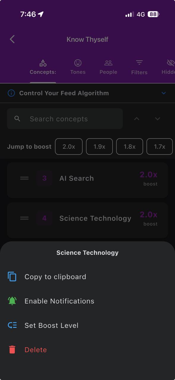 Knowledge Center screenshot