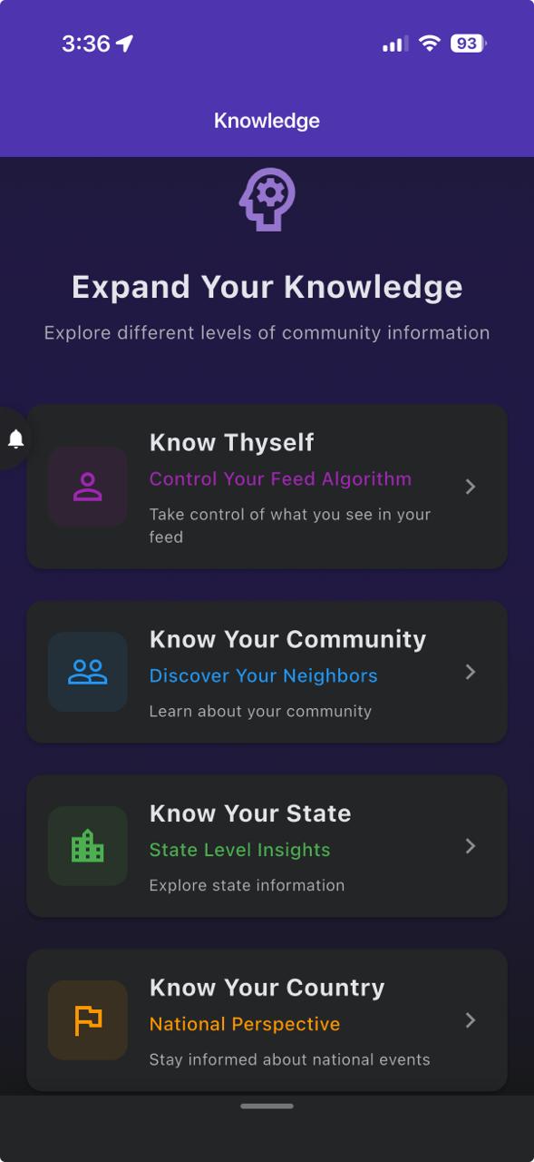 Knowledge Center screenshot